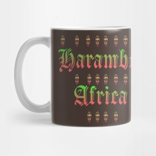 African T-shirts Mug